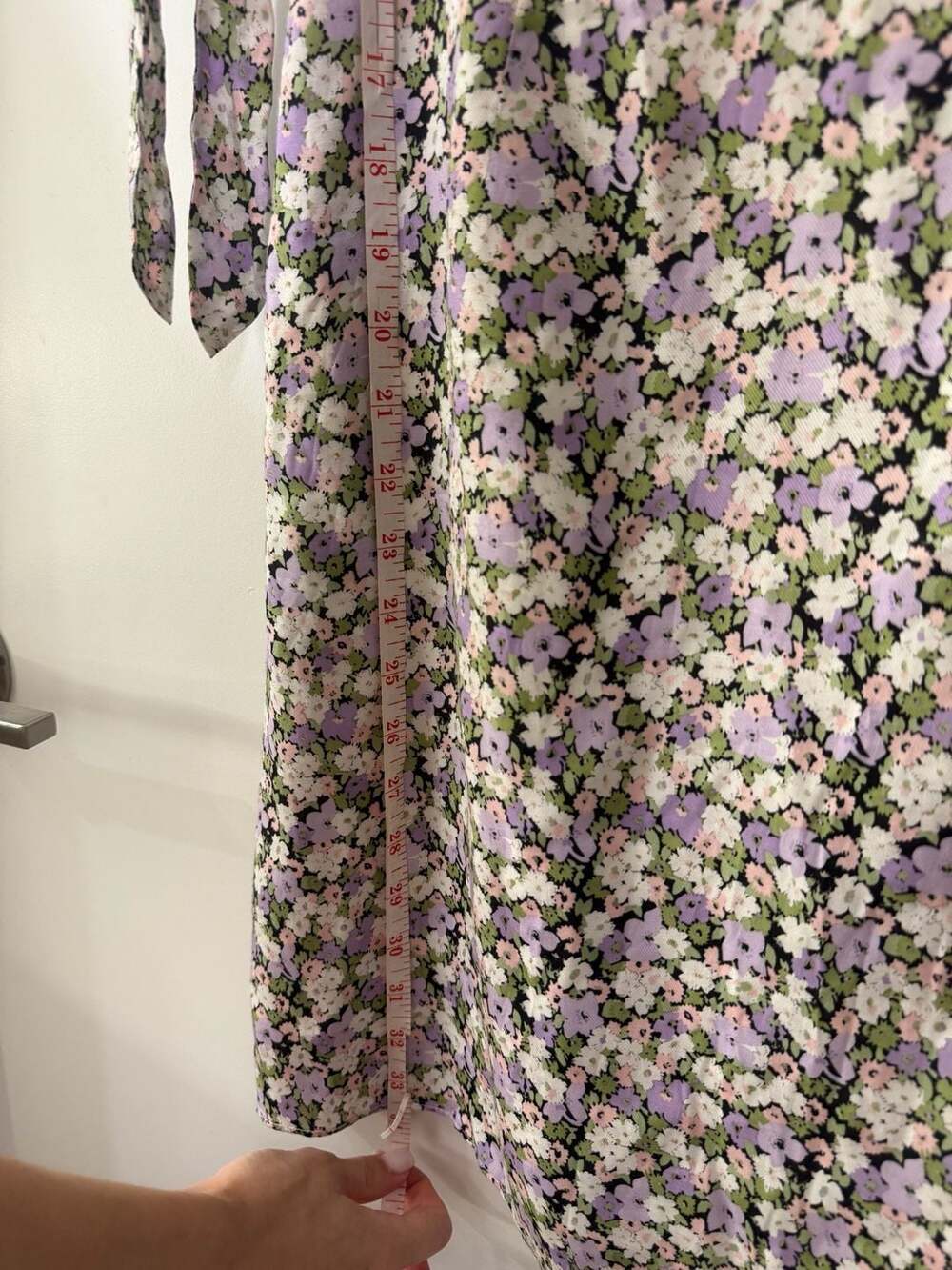 New Petite Studio NYC Zahra Floral Print Puff Sleeve Mini Dress - Picture 11 of 11